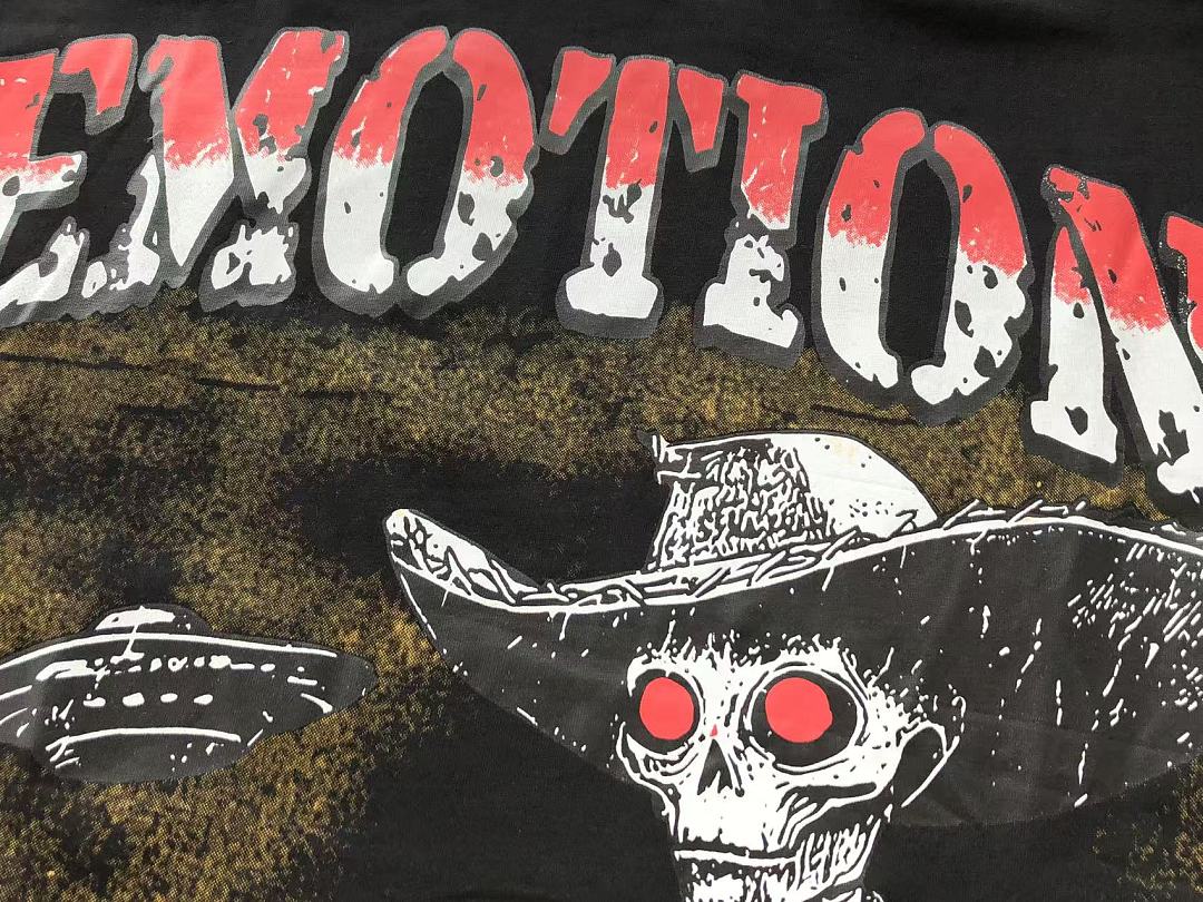 Black Emotion Graphic T-Shirt