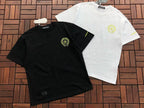 Black White Circle Logo Chrome Hearts T-Shirt