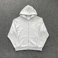 Zip Hoodie White