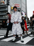 Mertra Patchwork Plaid Jacket - Grey Camo