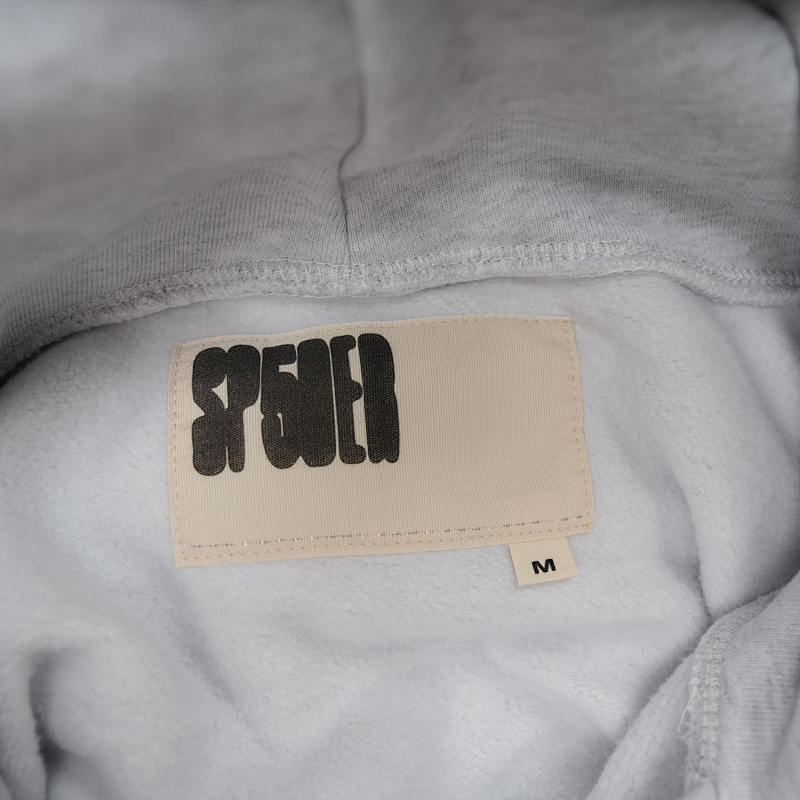 Sp5der Souvenir Hoodie Heather Grey