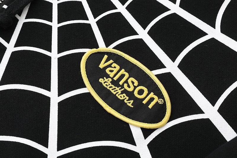 Supreme Vanson Spider Web Zip Hoodie