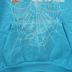 Sp5Der Punk V2 Hoodie Cyan