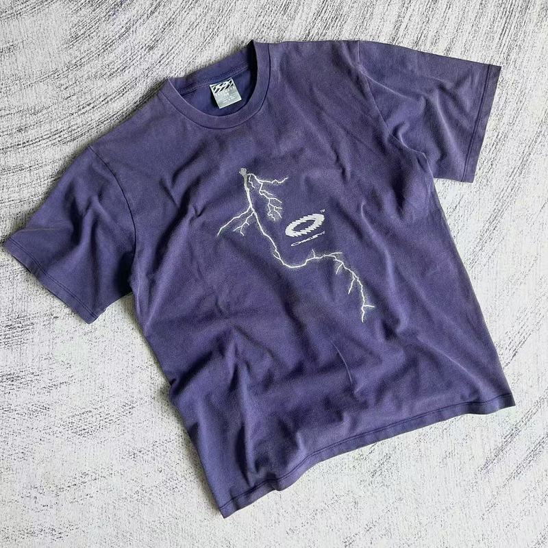 Unknown Brand Lightning Bolt Graphic - Navy/Purple
