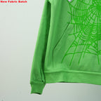 Sp5Der Web Hoodie Slime Green