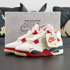 Nike Air Jordan 4 Retro x Bike Air - Sail/Red
