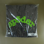 Sp5der Wait Web Hoodie Slate Grey
