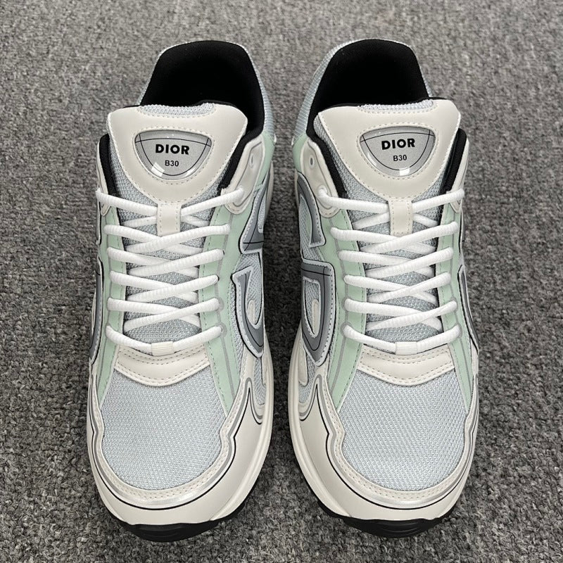 Dior B30 Sneaker — Grey Green
