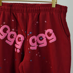 Sp5Der Worldwide Red Angel Number 555 Sweatpants