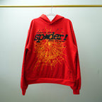 Sp5der P*NK V2 Hoodie Red
