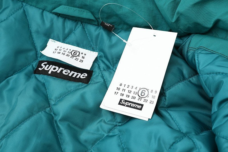 Supreme Football Graphic Colorblock Hooded Windbreaker