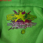 Sp5Der Web Hoodie Slime Green