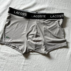 Lacoste Boxer Briefs - Black/Gray/Teal