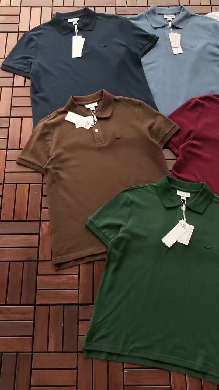 Lacoste Garment-Dyed Tonal Logo Polo Shirt