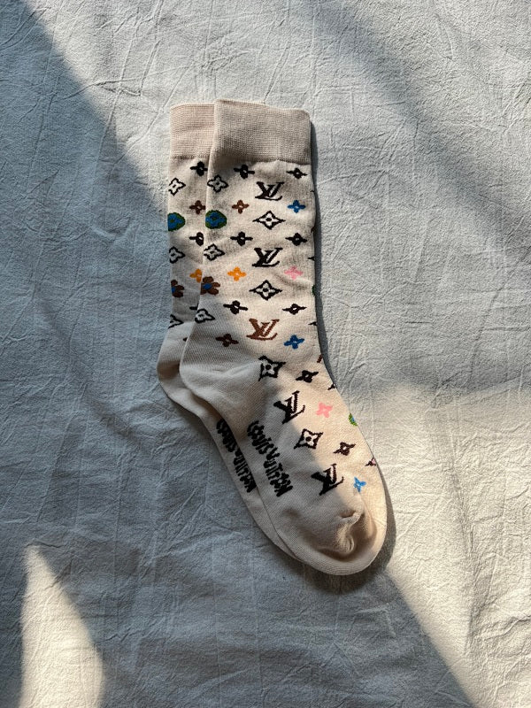 Premium Socks - Cream+2