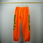 Sp5Der World Beluga Sweatpants Orange