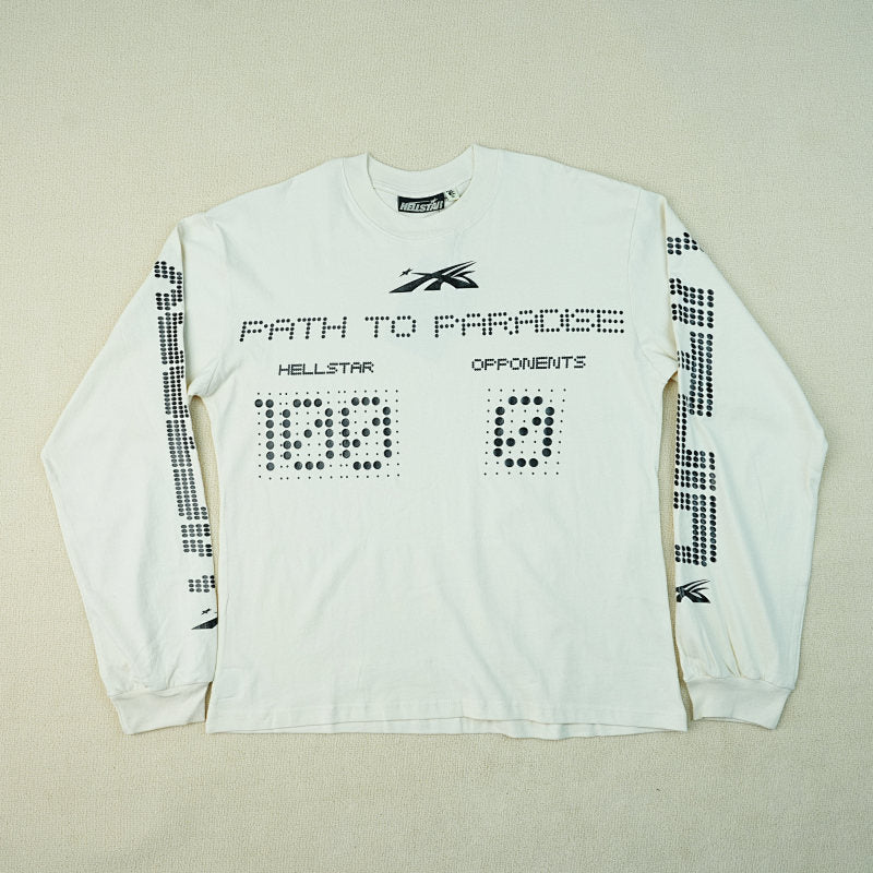 Hellstar Scoreboard L/S T-Shirt White