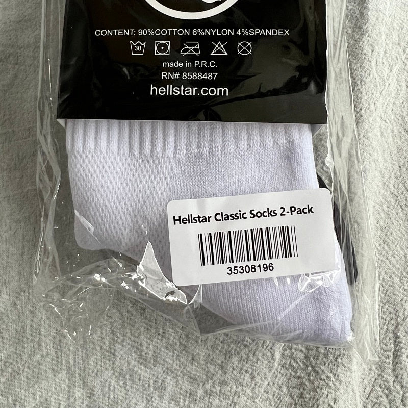 Premium Socks - Black/White