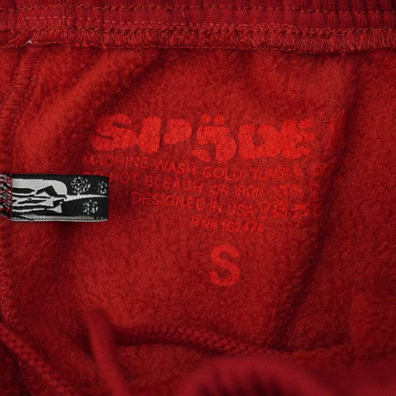 Sp5Der Worldwide Red Angel Number 555 Sweatpants