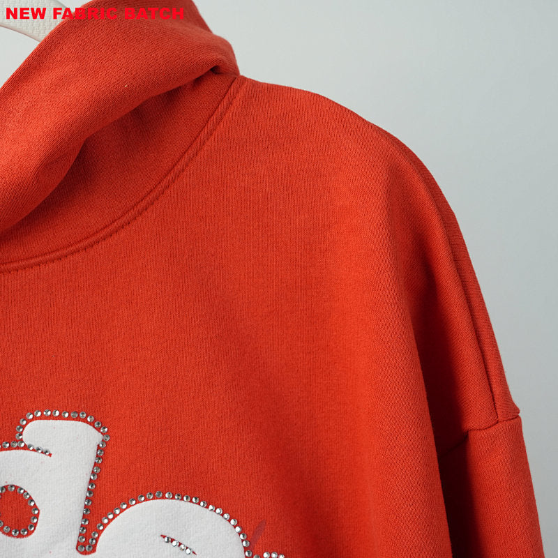 Sp5Der Websuit Hoodie Orange