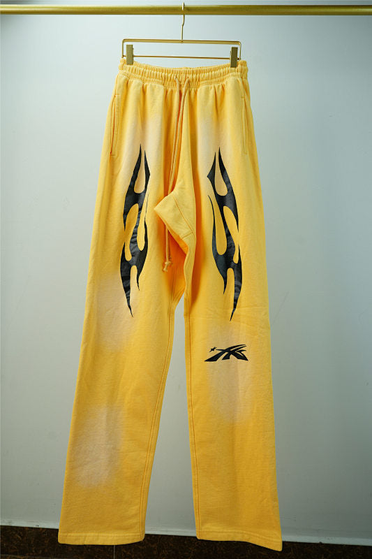 Hellstar Sports Sweatpants Yellow