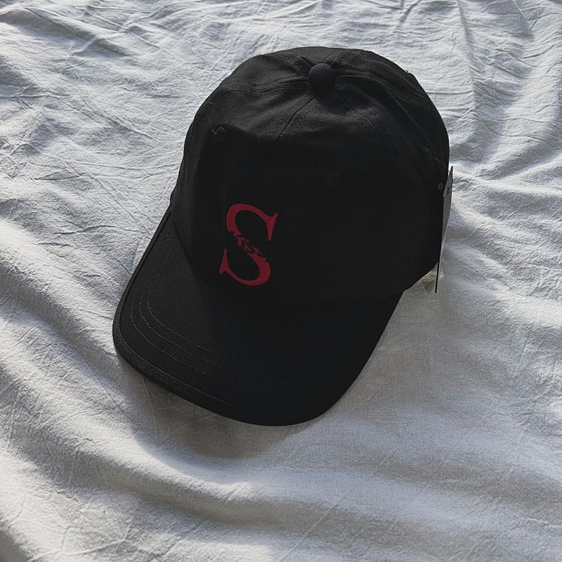 Premium Hat - Black/Red