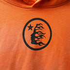 Hellstar Fire Orange Hoodie Orange Dye