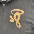 Zip Hoodie Rose Gold