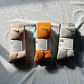 Nike Tie-Dye Crew Socks - Cream/Orange/Gray
