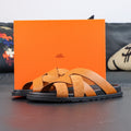 Hermes Izmir Sandal - Fauve/Camel