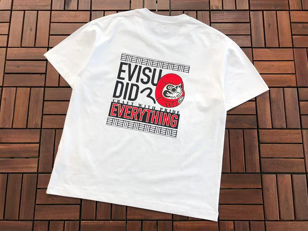 Daruma Logo Evisu T-Shirt