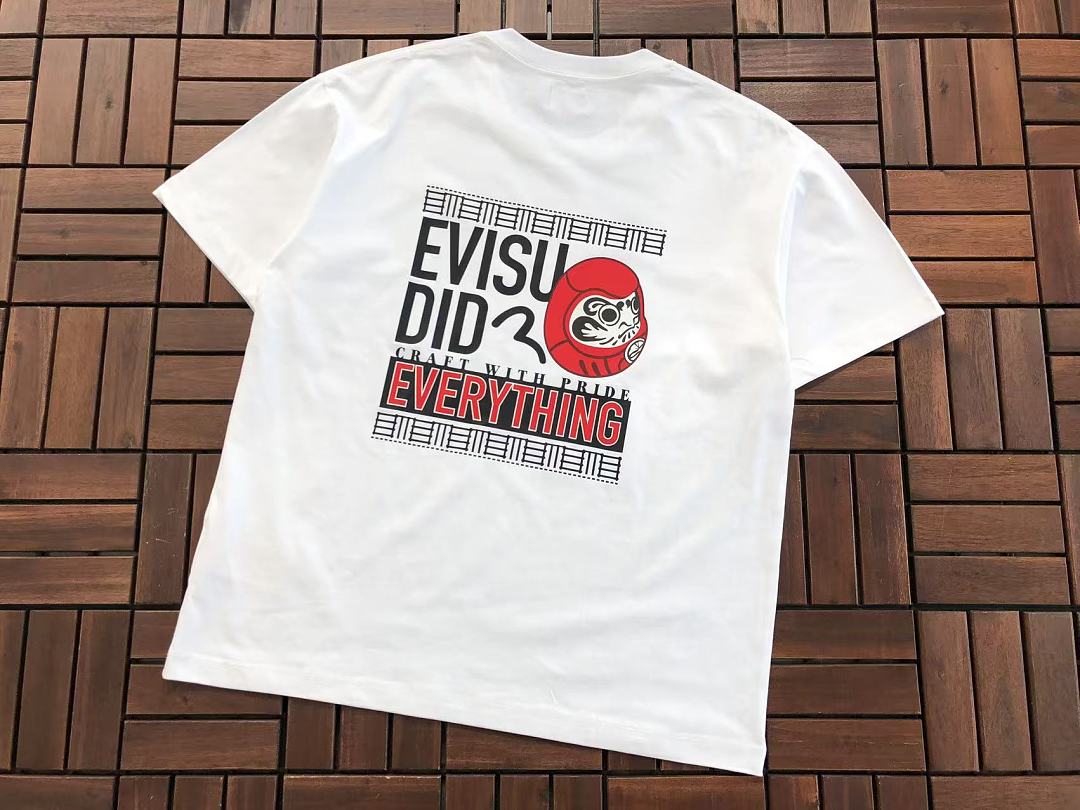 Daruma Logo Evisu T-Shirt