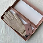 Knit Winter Gloves Five Color Set