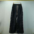 Hellstar Waxed Nyon Pants Black
