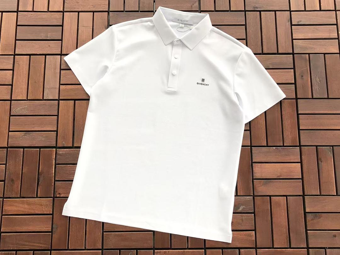 White Small Logo Polo Shirt