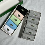 Lacoste Socks Gift Box - White/Blue/Green/Pink/Black