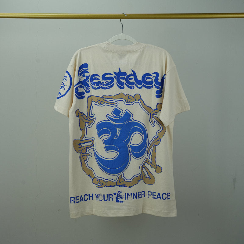 Hellstar Yoga T-Shirt Cream