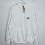 Stüssy Pullover Hoodie - Black/Cream