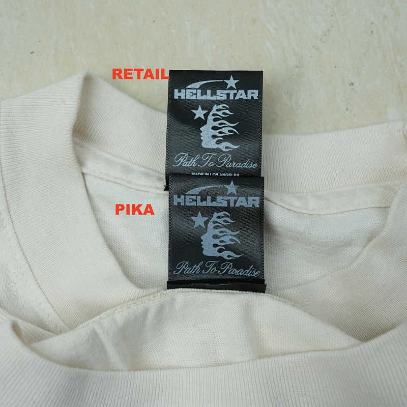 Hellstar Yoga T-Shirt Cream