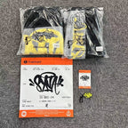 Syna-World Tracksuit - Black-Yellow