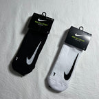 Nike Multiplier No Show Socks - Black/White