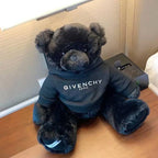 Givenchy Paris Black Teddy Bear Plush Toy