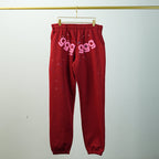 Sp5Der Worldwide Red Angel Number 555 Sweatpants