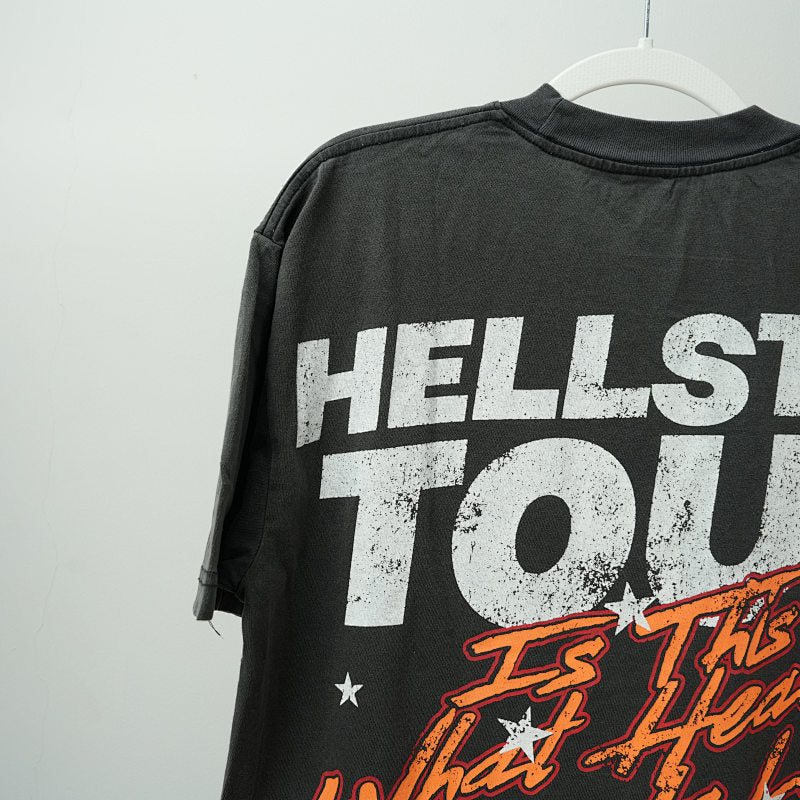 Hellstar Studios Biker Tour Short Sleeve Tee Shirt Black