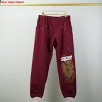 Sp5Der Logo Sweatpant Maroon