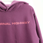 Sp5Der Nocturnal Highway Hoodie Dark Purple