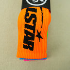 Hellstar Logo Socks （4 Pack） Neon