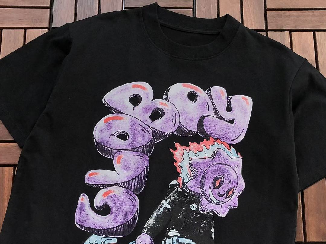 Purple Graphic Vintage T-Shirt