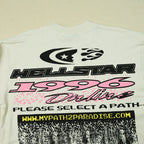Hellstar Pixel L/S Tee White