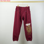 Sp5Der Logo Sweatpant Maroon